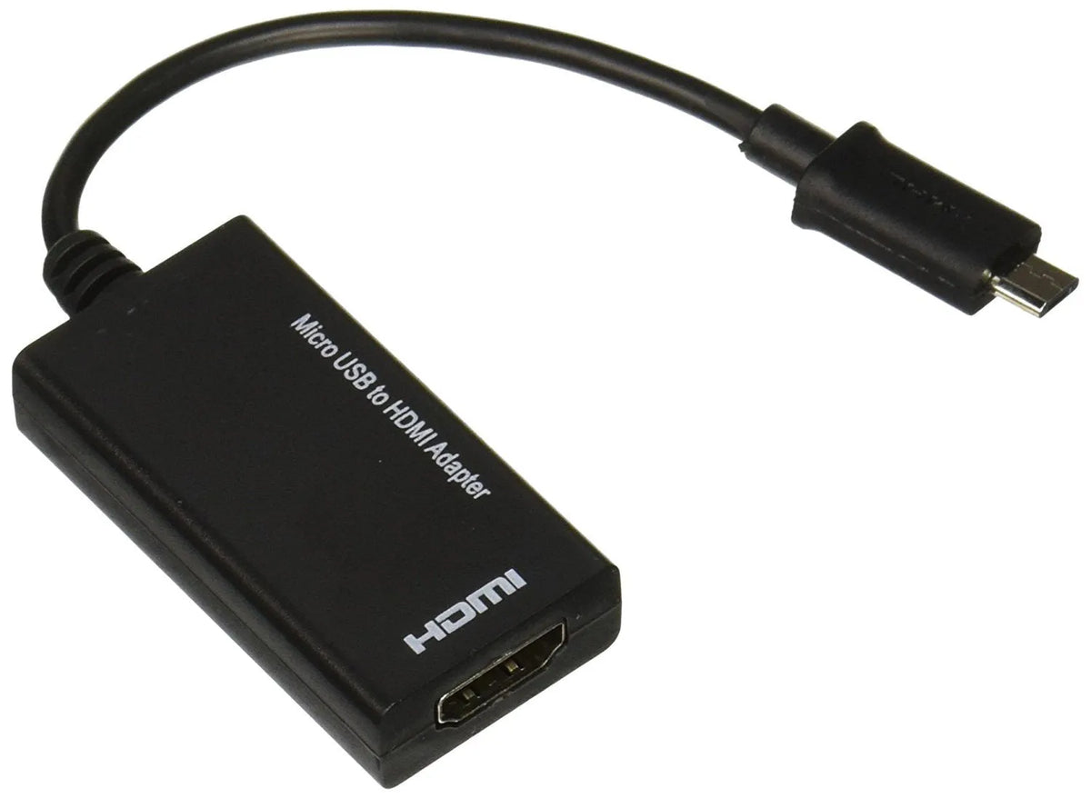 Black HD to HDMI converter adapter cable with gold-plated contacts for multimedia signal conversion
