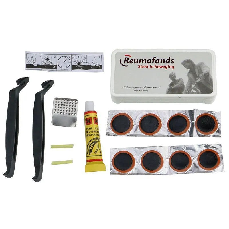 Thickened silicone bicycle saddle cushion with waterproof cover and tools kit on a bike seat.