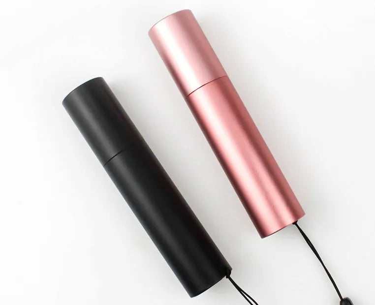 2 in 1 cat ringworm detection lamp and laser cat stick in aluminium alloy, 9.8cm by 2cm, Rose Gold or Black