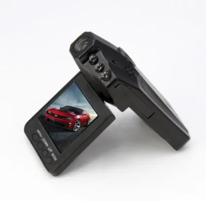 H198 HD car dashboard camera DVR recorder with screen and infrared lights