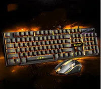 Limei GTX300 gaming keyboard and mouse set with RGB backlight in four colour variations