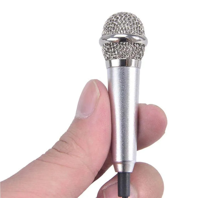 Blue T3 condenser wired karaoke microphone with 3.5mm plug for Android phones