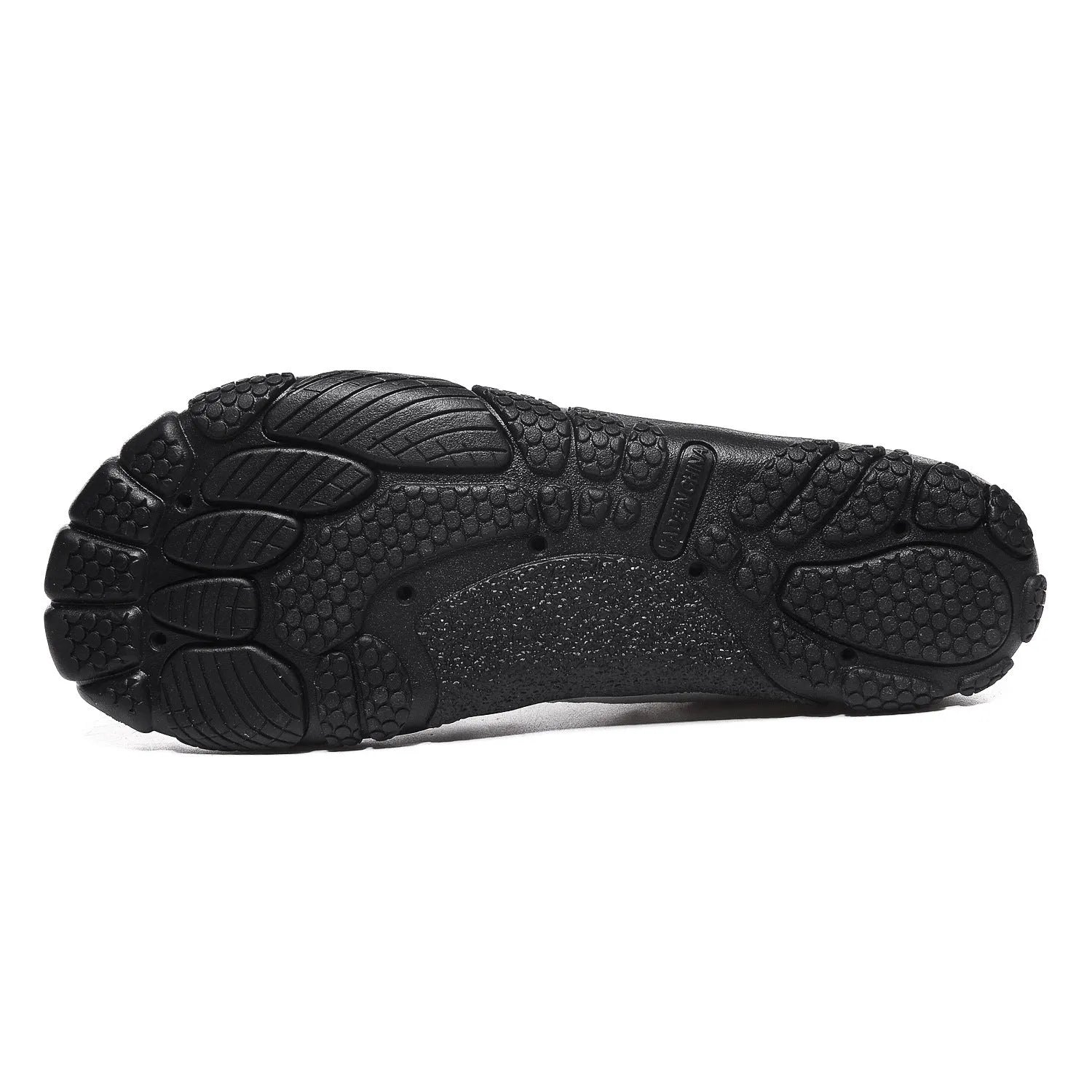 Low-top mesh water shoes with rubber sole for river tracing and outdoor water sports