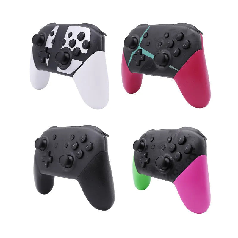 Black wireless Bluetooth gamepad for Nintendo Switch Lite with vibration function and screen capture button