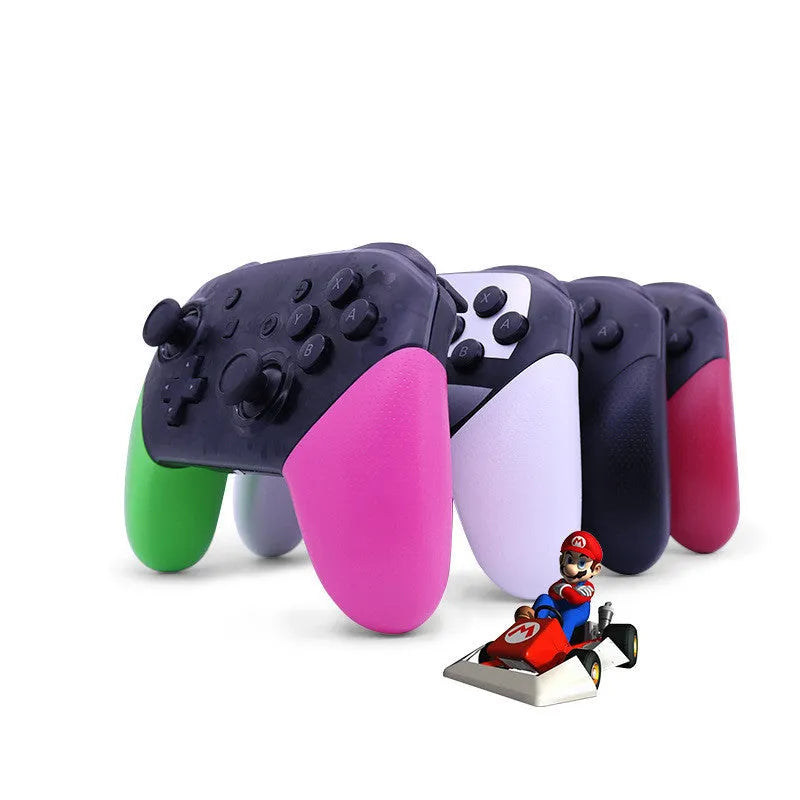 Black wireless Bluetooth gamepad for Nintendo Switch Lite with vibration function and screen capture button