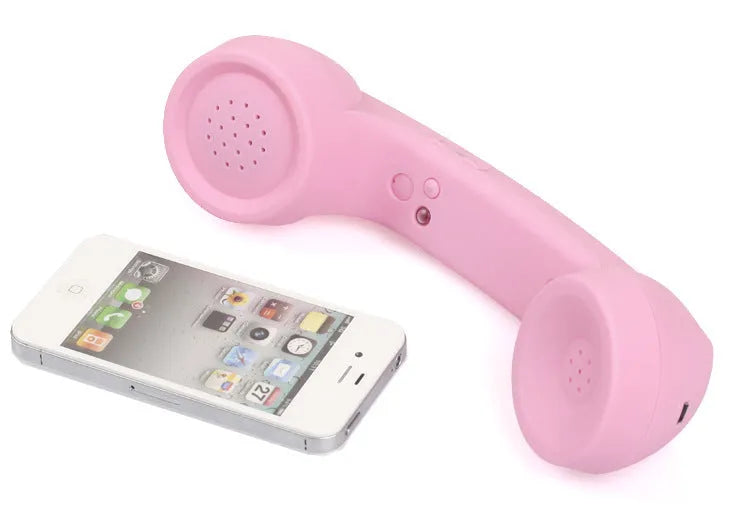 Bluetooth wireless retro microphone headset in multiple colours with ear hooks