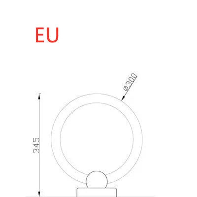 Wooden circular chandelier with acrylic shade in Nordic style for living room lighting