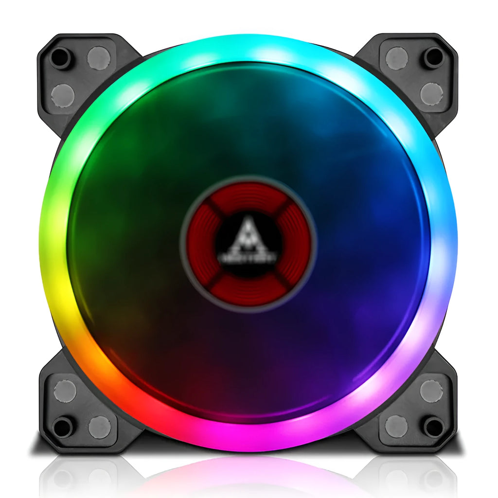 12cm RGB colour-changing camouflage PC case cooling fan with hydraulic bearings