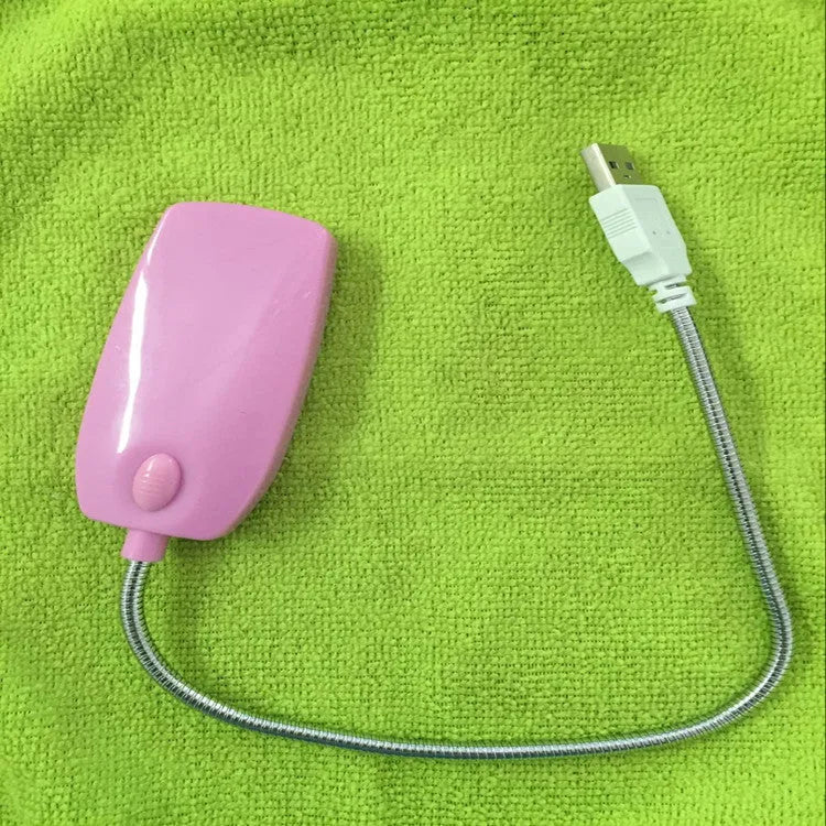 Flexible USB LED reading lamp with adjustable gooseneck in multiple colours