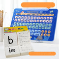 Interactive Chinese learning wall chart with audio pronunciation and pinyin spelling cards for children aged 2-8