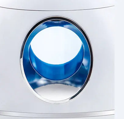 White round aromatherapy humidifier with USB cable and mist spray