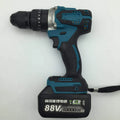21V cordless multifunctional impact drill and electric screwdriver with a 13mm chuck and lithium battery