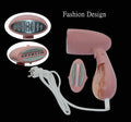 Sokany pink steam ironing brush for clothes with 1500W power and EU plug