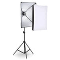 LIBEN 50x70cm soft light cloth reflector panel on a 2-metre stand for studio photography