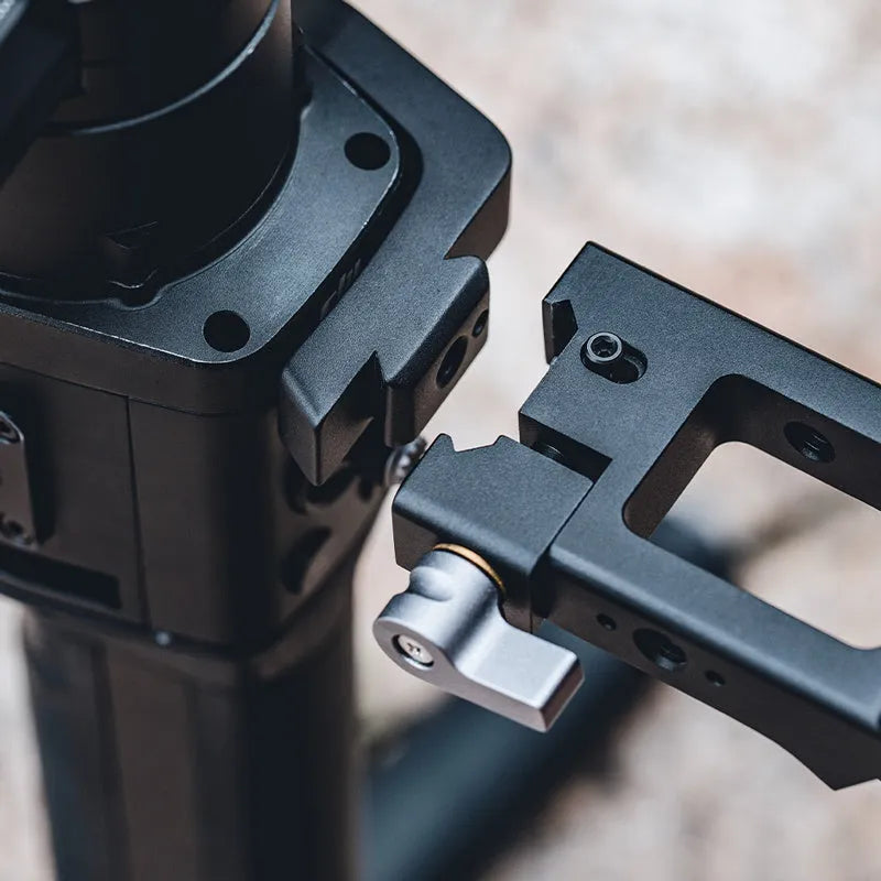 PGYTECH aluminium pot holder accessory for DJI Ronin S/SC gimbal on a tripod