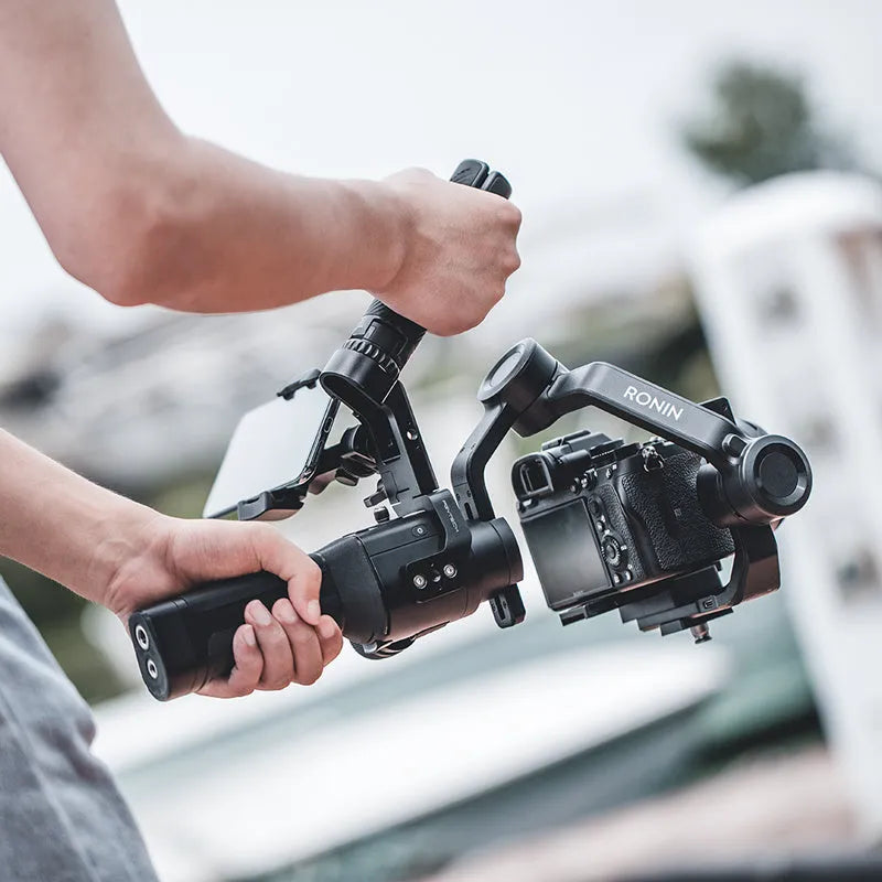 PGYTECH aluminium pot holder accessory for DJI Ronin S/SC gimbal on a tripod