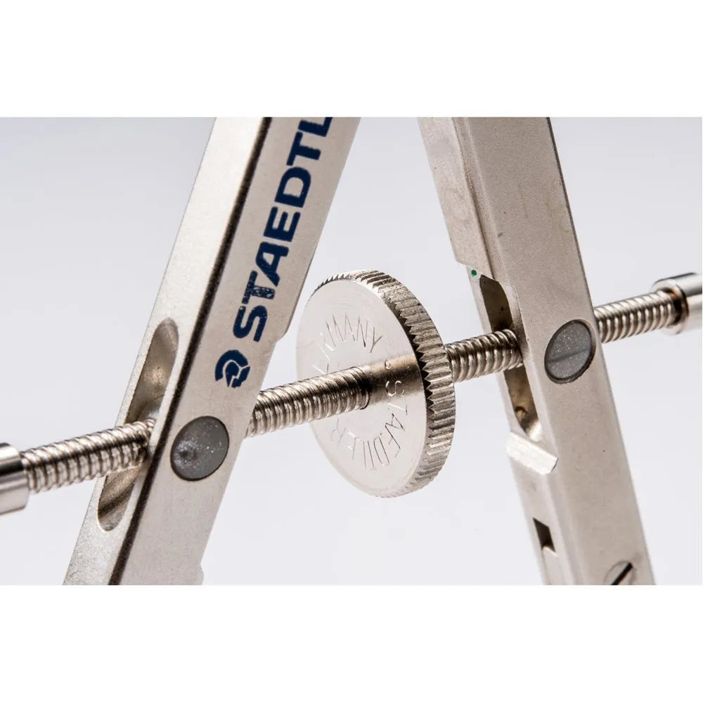 STAEDTLER 551 01 German precision car compass with telescopic rod for 265mm diameter circles