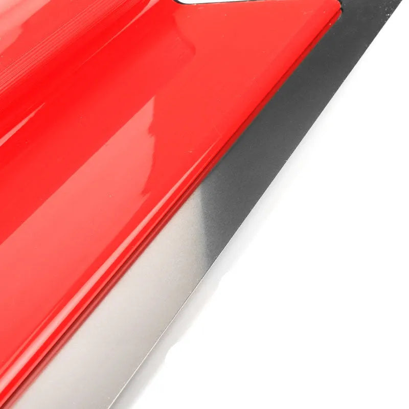 40 cm red leveling scraper tool for putty scraping and wallpaper application