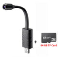 U21 wireless surveillance camera with portable monitor showing 1080P resolution and PIR motion sensor