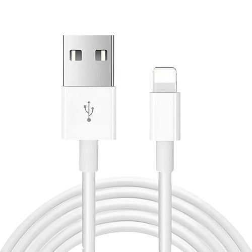 White 20W USB-C fast charger with 1m cable for iPhone and iPad
