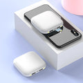 Mini power bank with 20000mAh capacity and LED flashlight in plastic shell