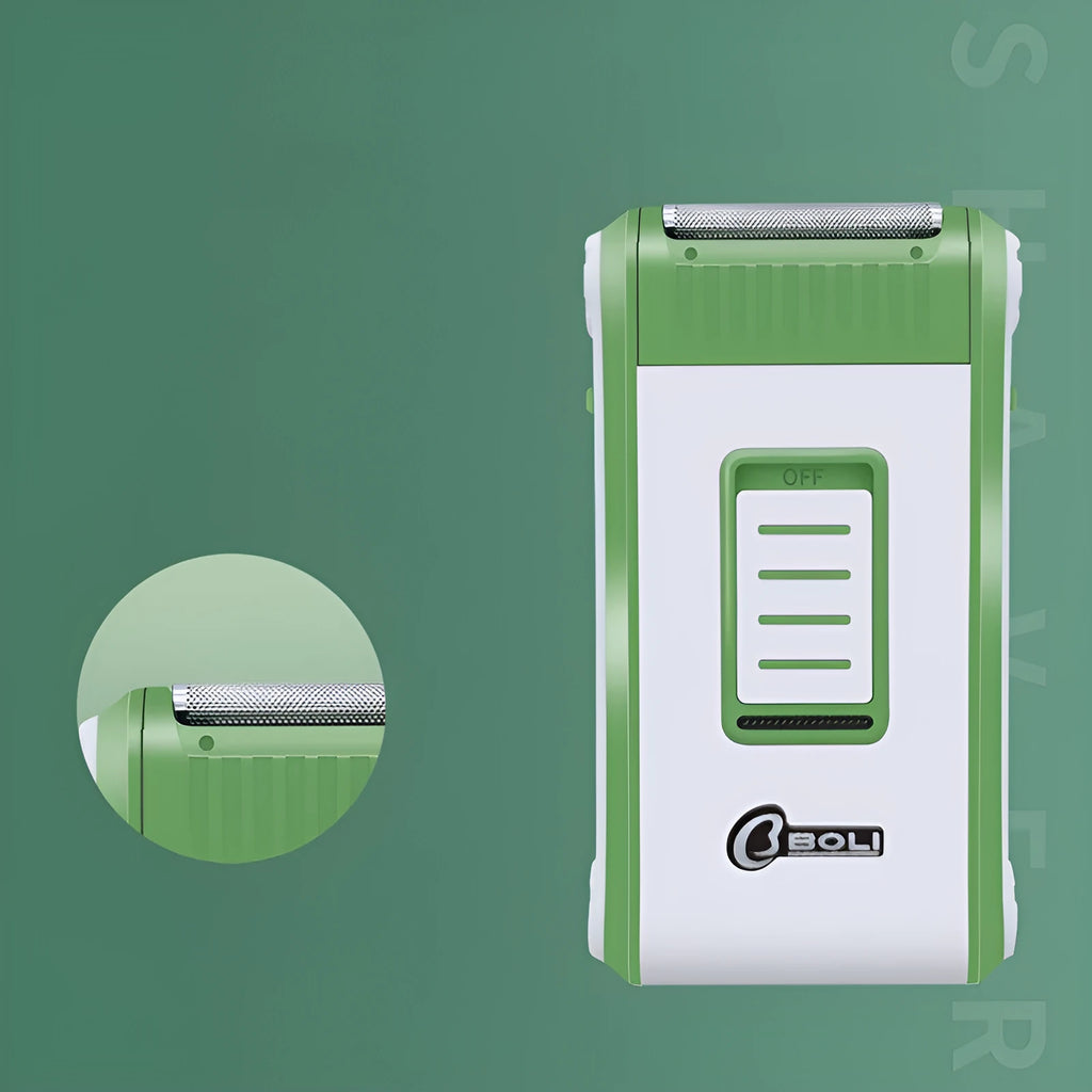 L2 model reciprocating double-layer net electric shaver in photo-colour