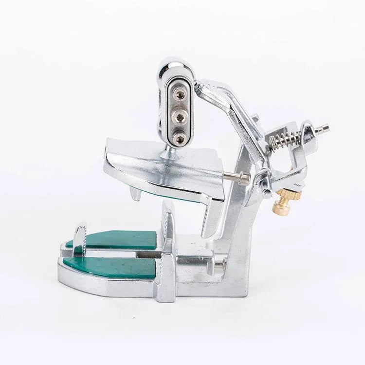 Korean dental articulator with three adjustment points for laboratory training