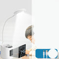 White USB desk lamp with touch control for study and reading