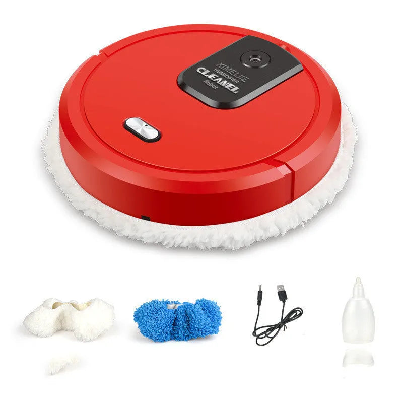 Automatic spray sweeping and mopping robot vacuum cleaner for home use in various colour options