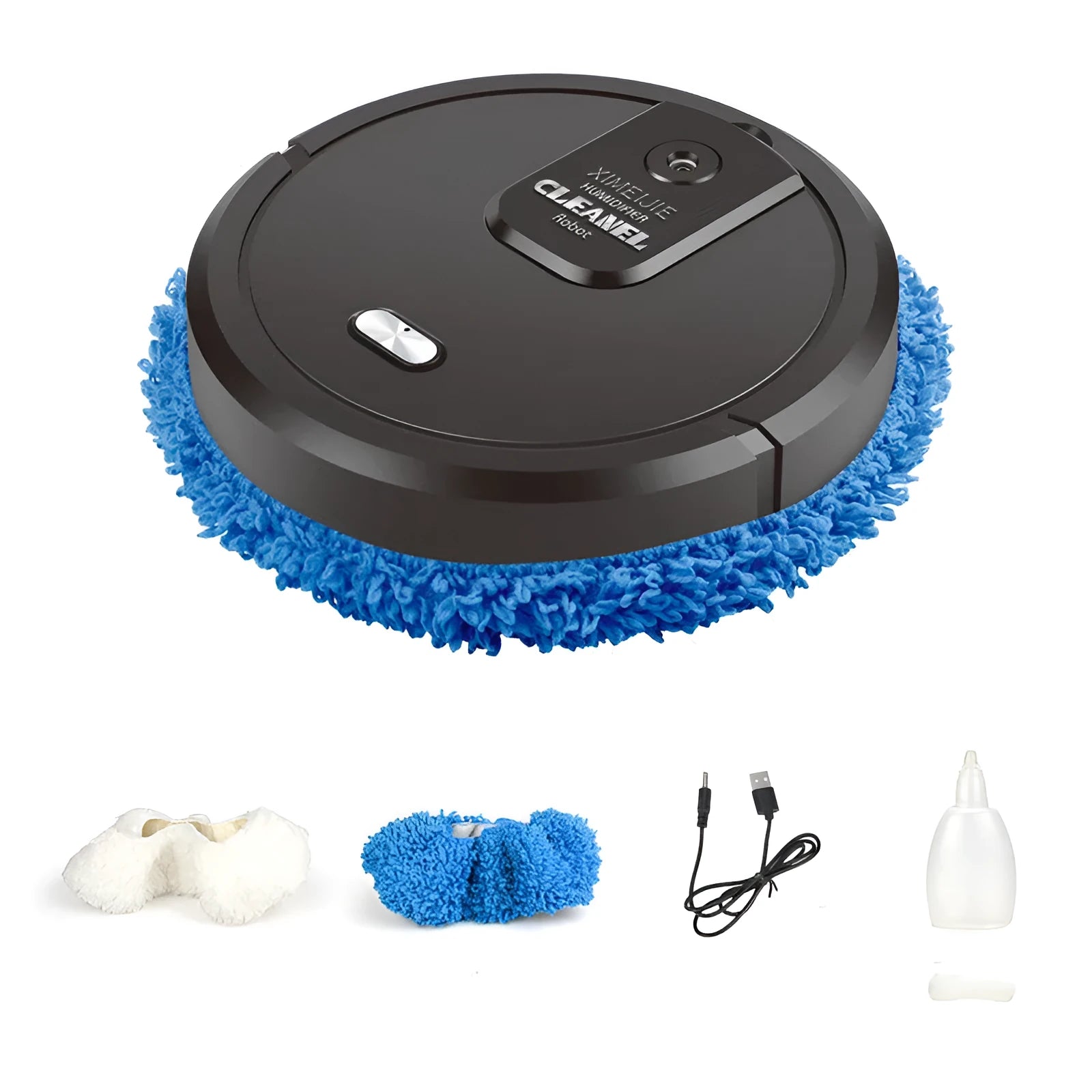Automatic spray sweeping and mopping robot vacuum cleaner for home use in various colour options