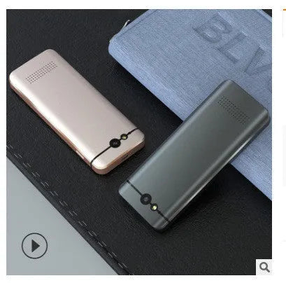 Gold and silver grey M9 portable Wi-Fi translator for group chat and photo translation