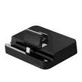 Black aluminium alloy USB C to HDMI mobile phone dock converter with multiple ports