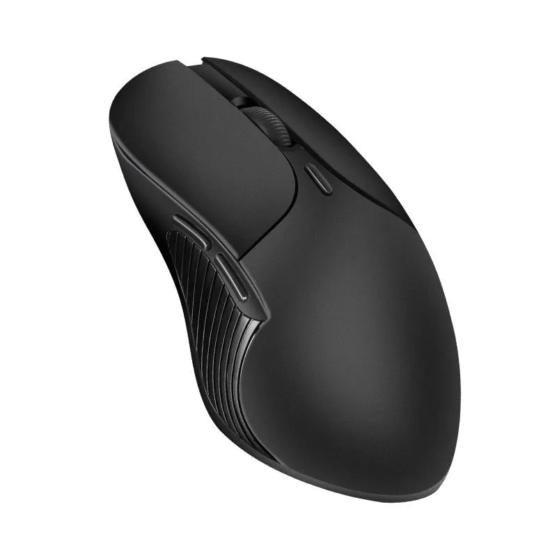 Blue smart voice translation wireless mouse with voice control button and 2.4G USB receiver