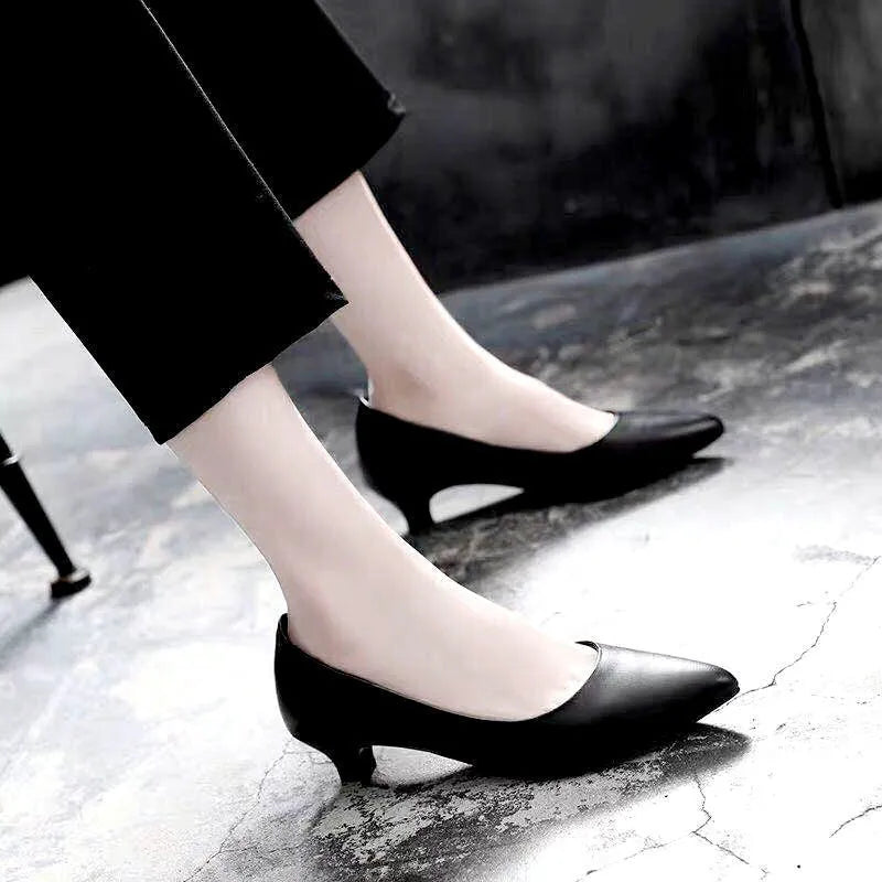 Women's crystal stiletto wedding heels in black and silver colours with multiple heel height options