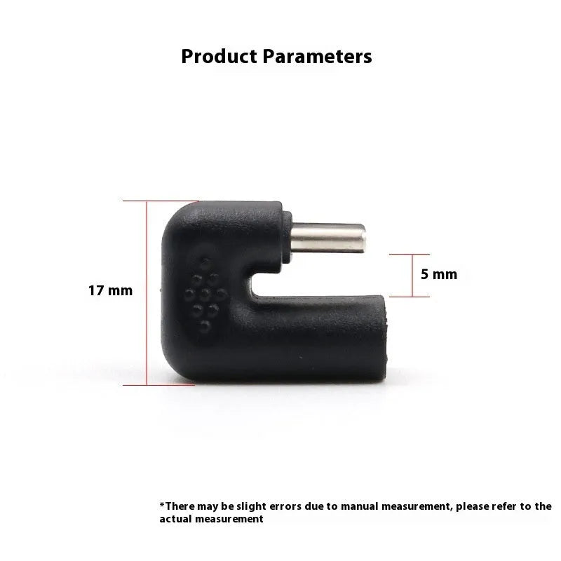 Plastic USB male to female adapter cable with U-bend design for extending mobile device connections
