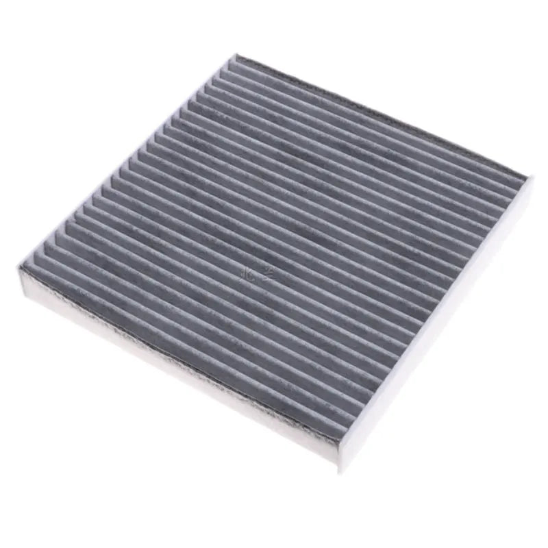 Grey Geely compatible cabin air conditioning filter element, dimensions 215x210x30 mm