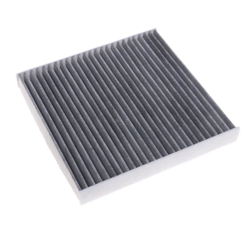 Grey Geely compatible cabin air conditioning filter element, dimensions 215x210x30 mm