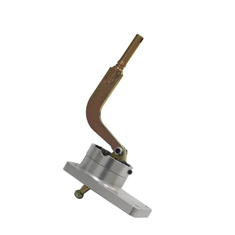 Silver aluminium alloy short shift lever for Horton vehicle manual transmission