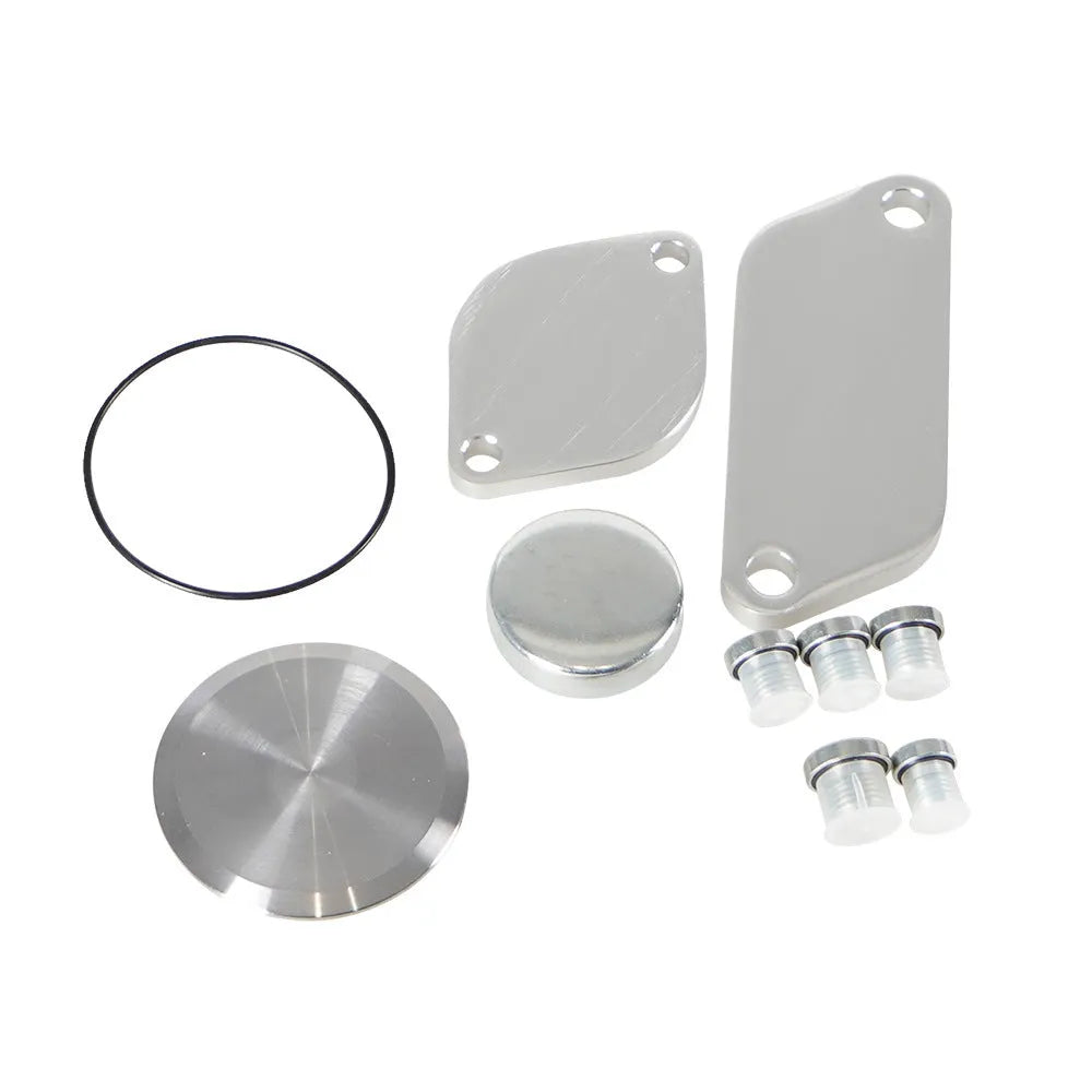 Silver aluminium alloy valve cover for automotive engine applications