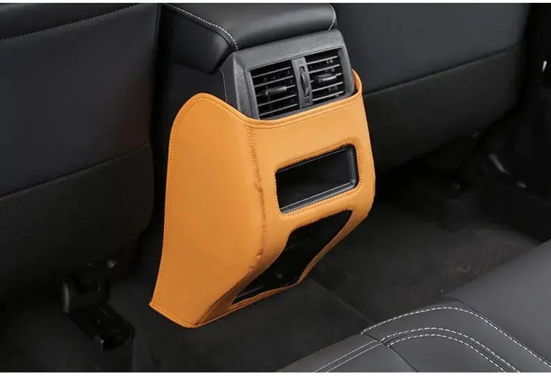 Three anti-kick pads for 2023 Mitsubishi Outlander leather seat and door panel protection