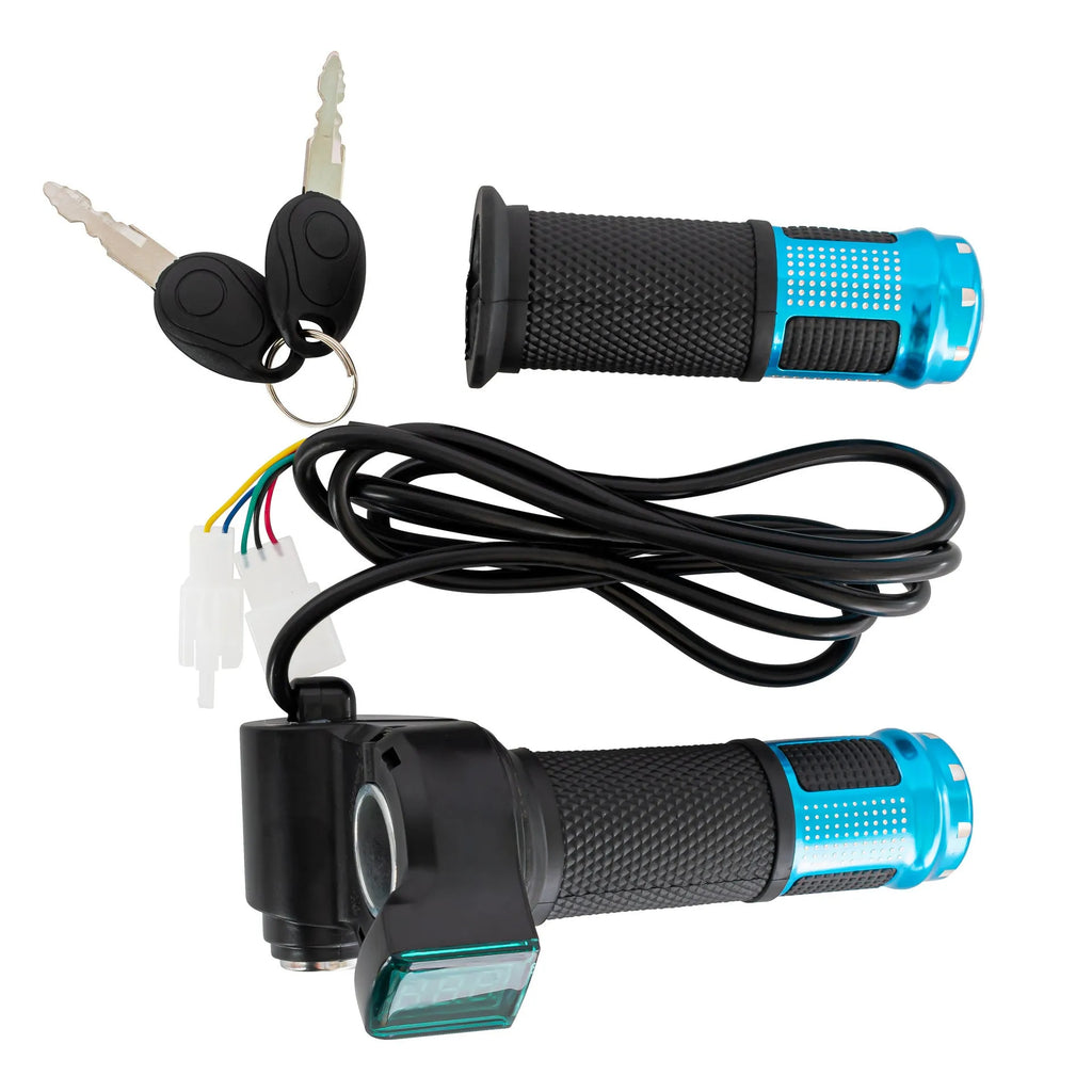 Electric vehicle handlebar section replacement part in multiple colour options