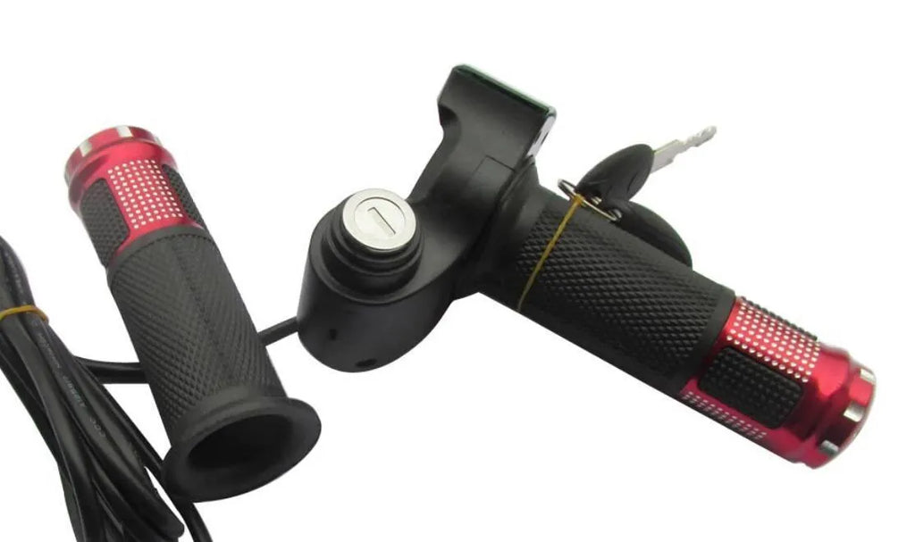 Electric vehicle handlebar section replacement part in multiple colour options