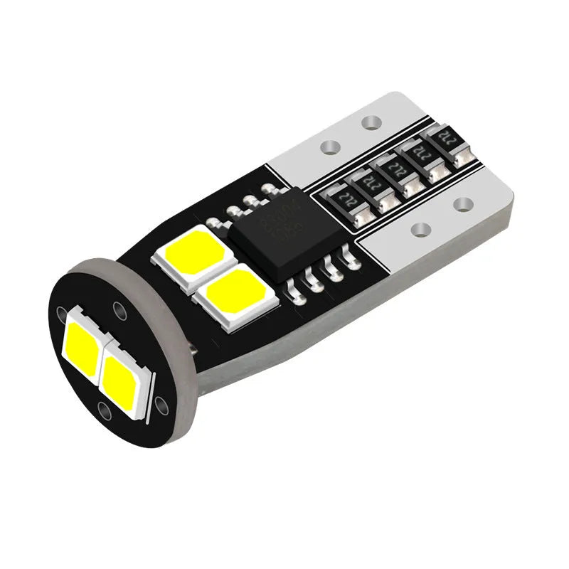 Small 10mm diameter automotive LED lamp for car licence plate reading light