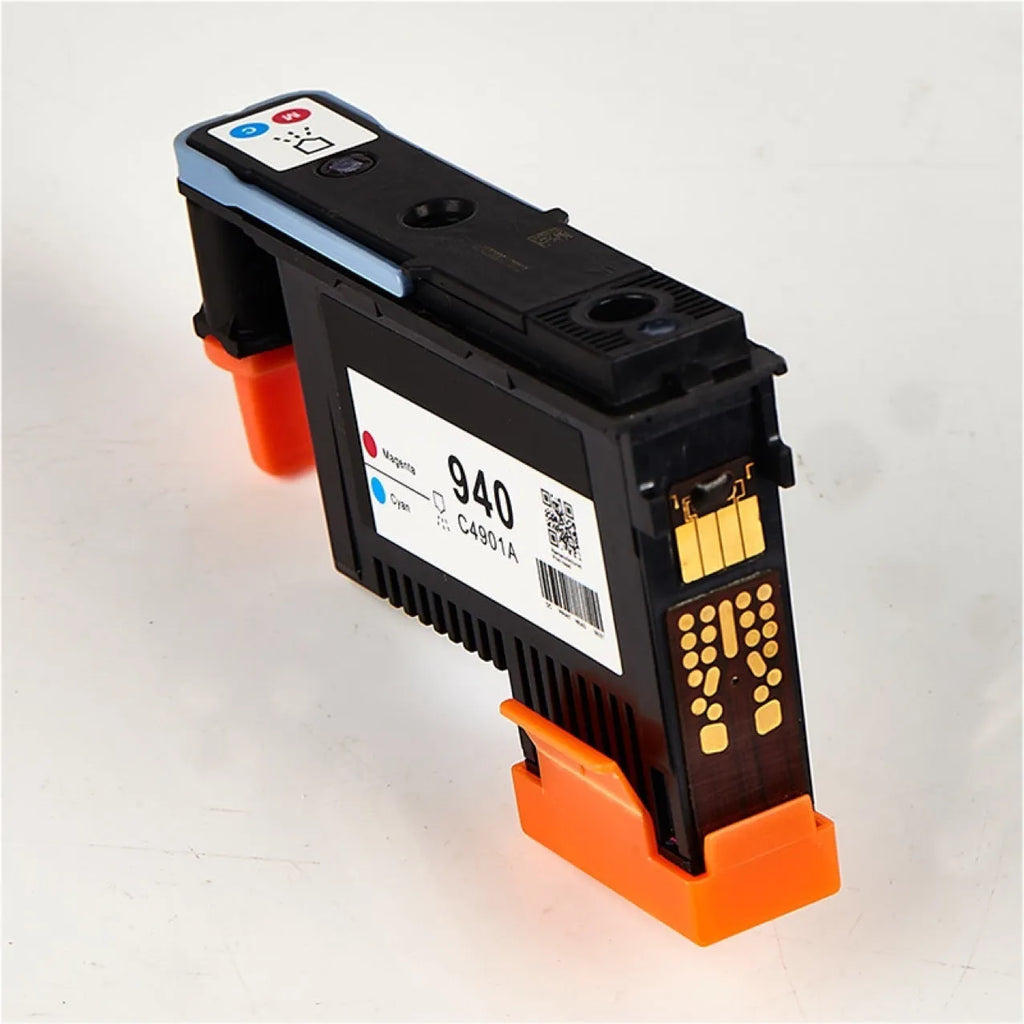 HP940 compatible printing nozzle cartridge for C4900A C4901A, black and yellow