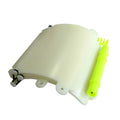 White luminous ABS underwater writing wrist board with pencil for scuba diving communication