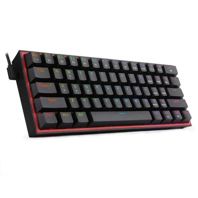 White pink RGB backlit mechanical keyboard with multimedia keys and dual keycaps.
