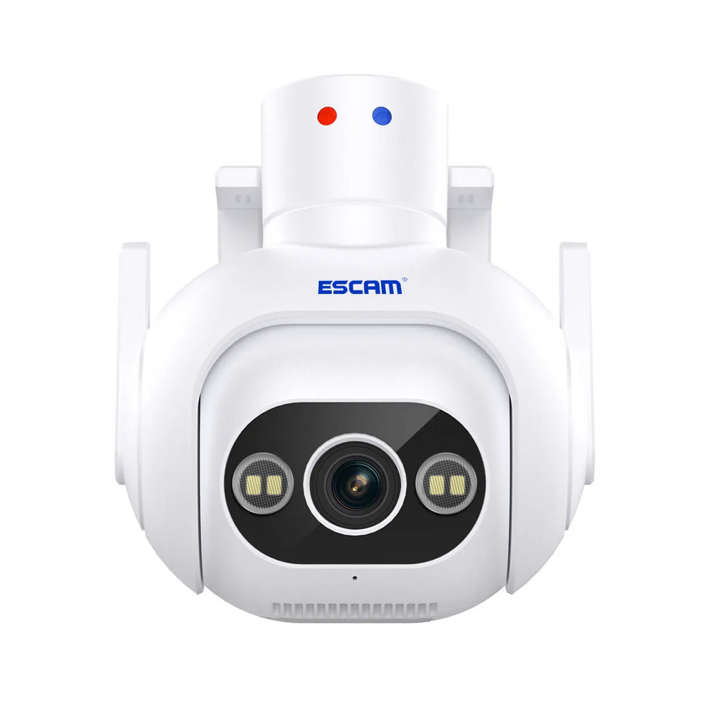 4MP smart security camera with colour night vision and wall mount bracket