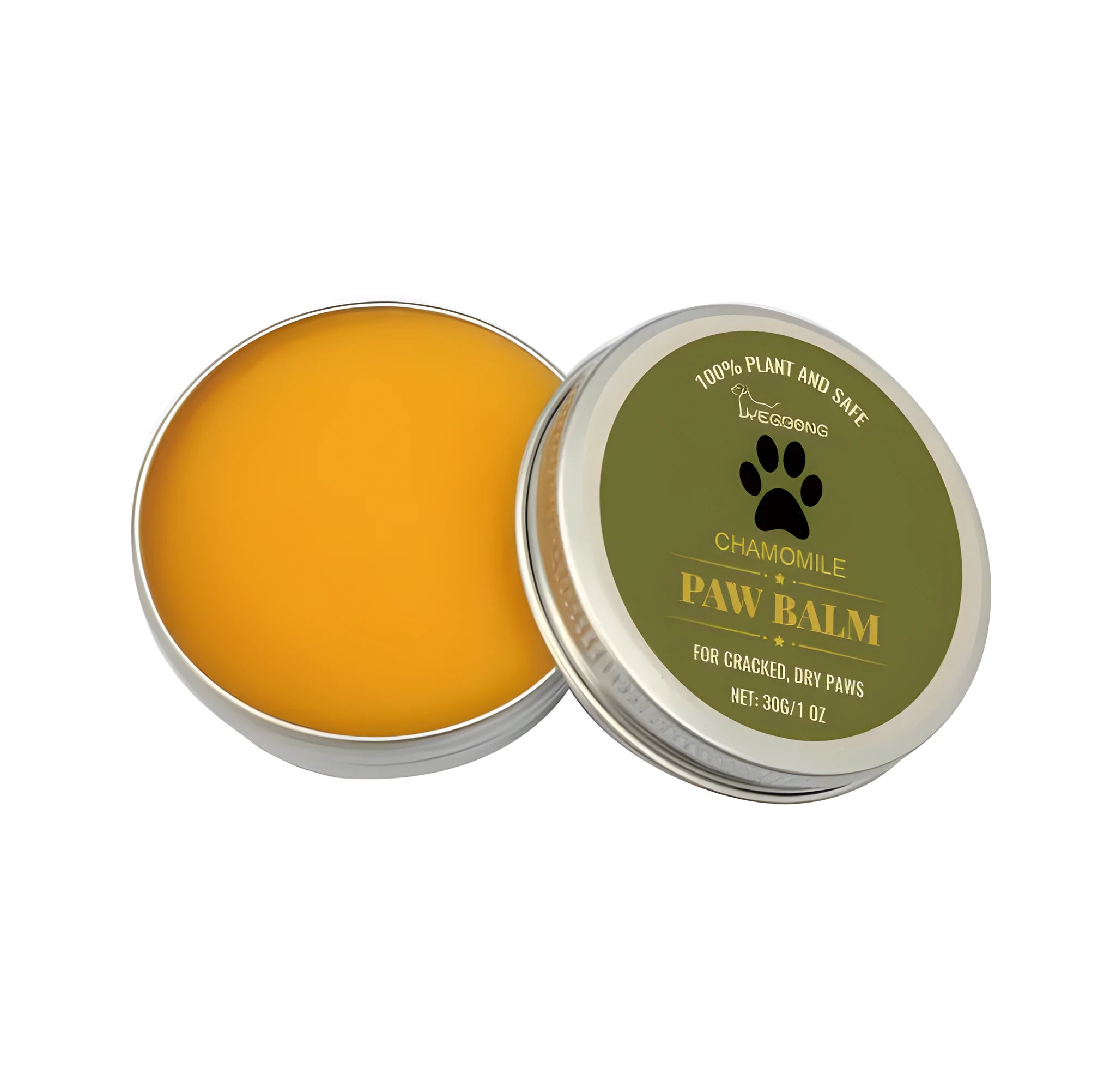 30g cat and dog paw protection cream in 5.5cm pot for dry, cracked pads
