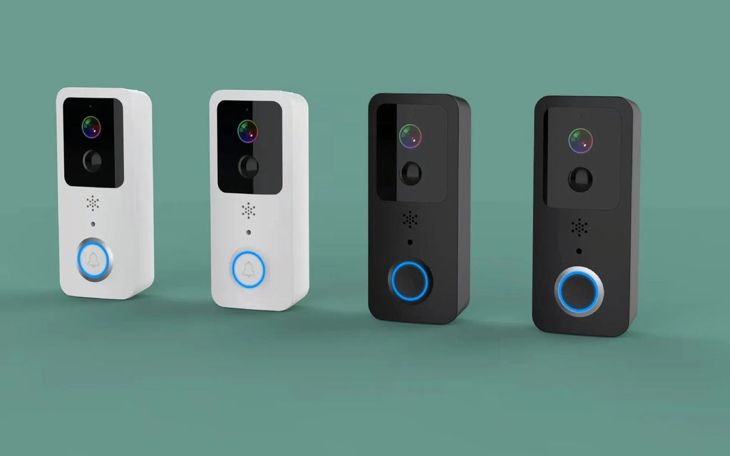 Smart home waterproof visual doorbell with HD camera and remote intercom functionality