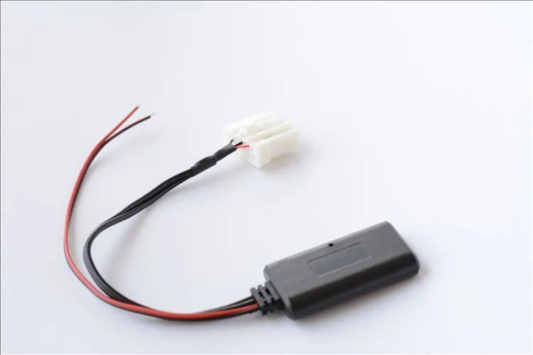 Black Mazda-specific Bluetooth audio link cable for 2006+ models with Bluetooth 5.0.